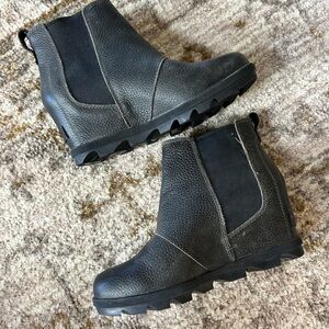 Sorel Black Heeled Boots